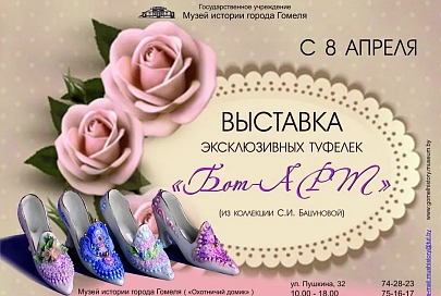 В Гомеле пройдет выставка эксклюзивных туфелек «Бот-Арт»